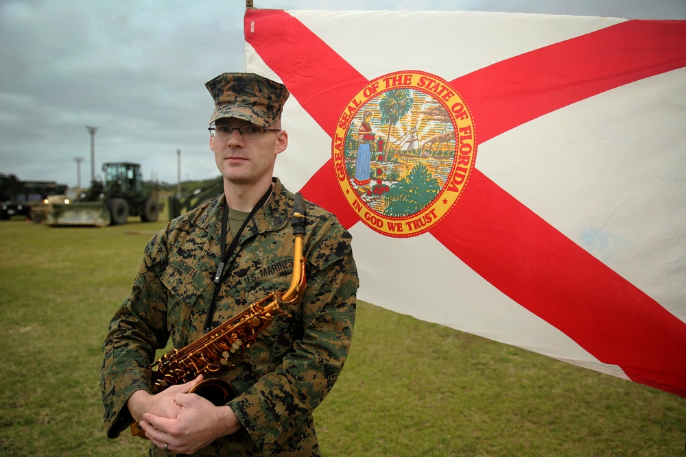 Tallahassee-native Embracing Both Worlds | Marine and Musician