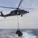 USS Wayne E. Meyer Performs a Vertical Replenishment-at-Sea in the South China Sea