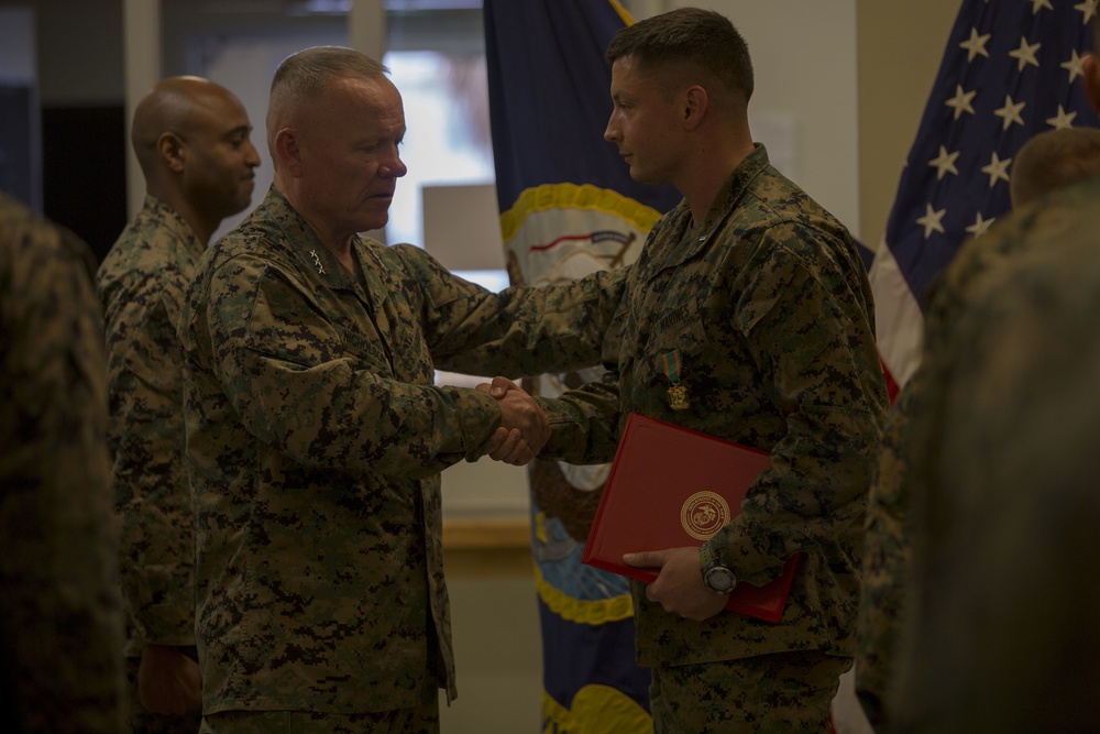 Navy Achievement Medal and Letter of Appreciation Presentation Ceremony