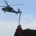 USS Wayne E. Meyer Performs a Vertical Replenishment-at-Sea in the South China Sea