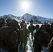 Marines tour Grouse Meadows on snow shoes, MTX 2-17