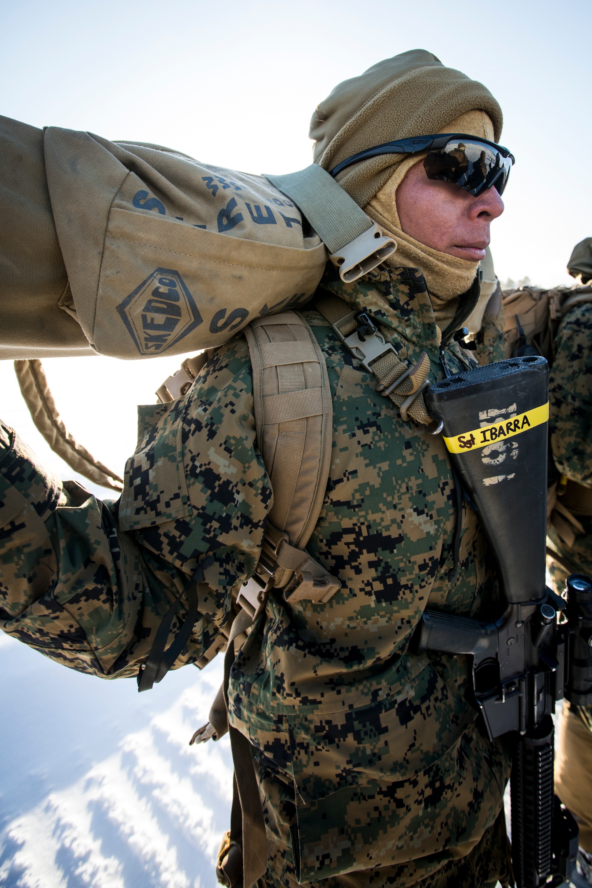 HOUSTON USMC スカジャン DVIDS - Images - Marines tour Grouse Meadows on snow shoes