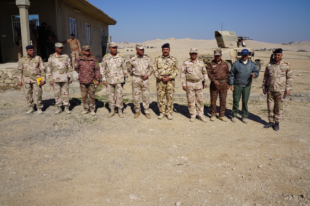 9th Iraqi Army Division fights, repairs, plans outside of Mosul