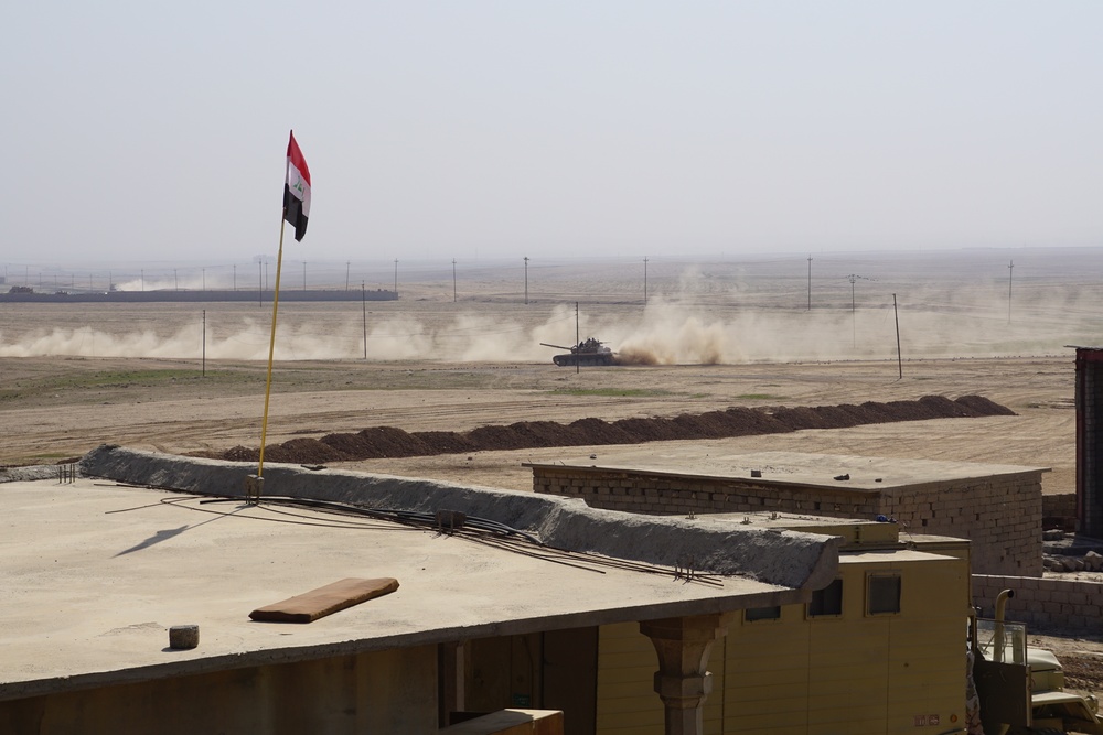 9th Iraqi Army Division fights, repairs, plans outside of Mosul