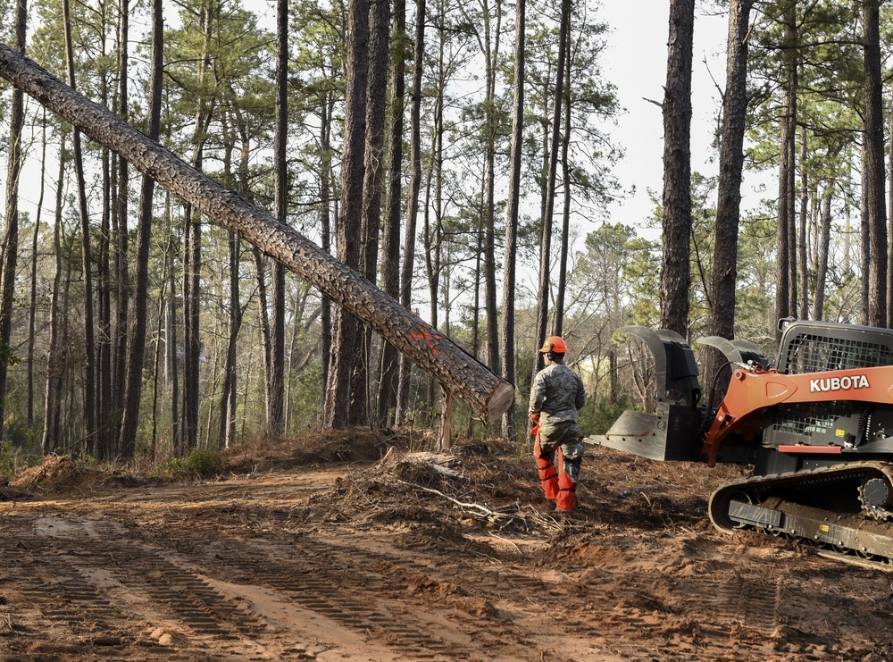 DVIDS Images 116th Civil Engineers assist in trail clearing in a