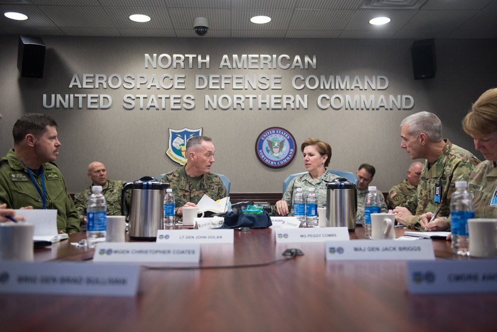 CJCS visits NORTHCOM