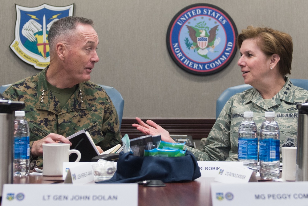 CJCS visits NORTHCOM