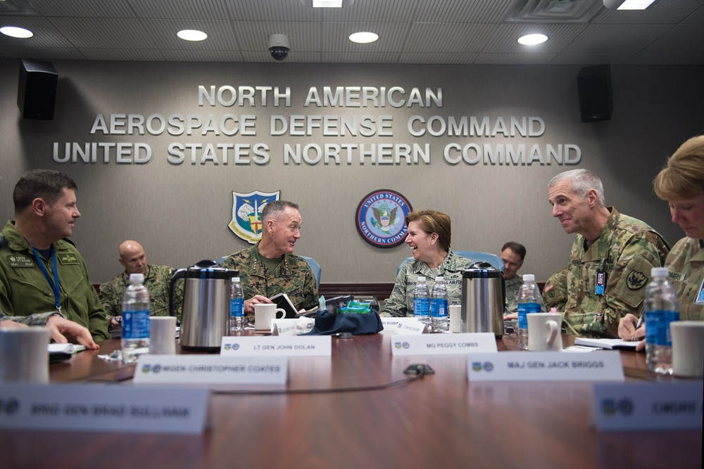 CJCS visits NORTHCOM