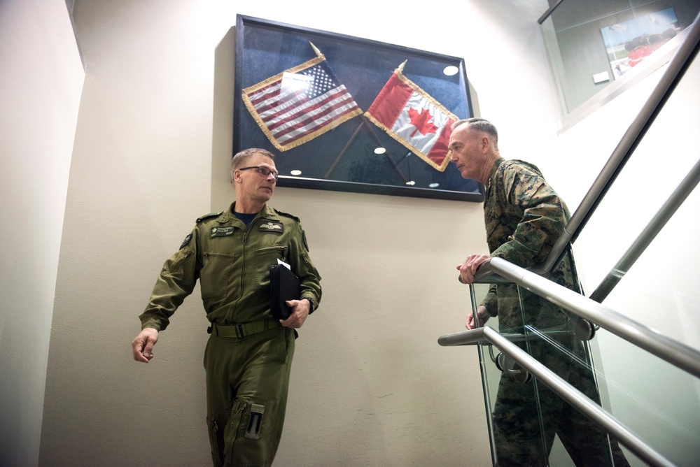 CJCS visits NORTHCOM