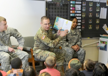 Soldiers Celebrate Read Across America Day with Local Students