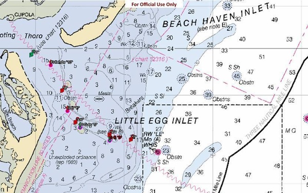 Coast Guard to temporarily discontinue navigational aids in Little Egg Inlet