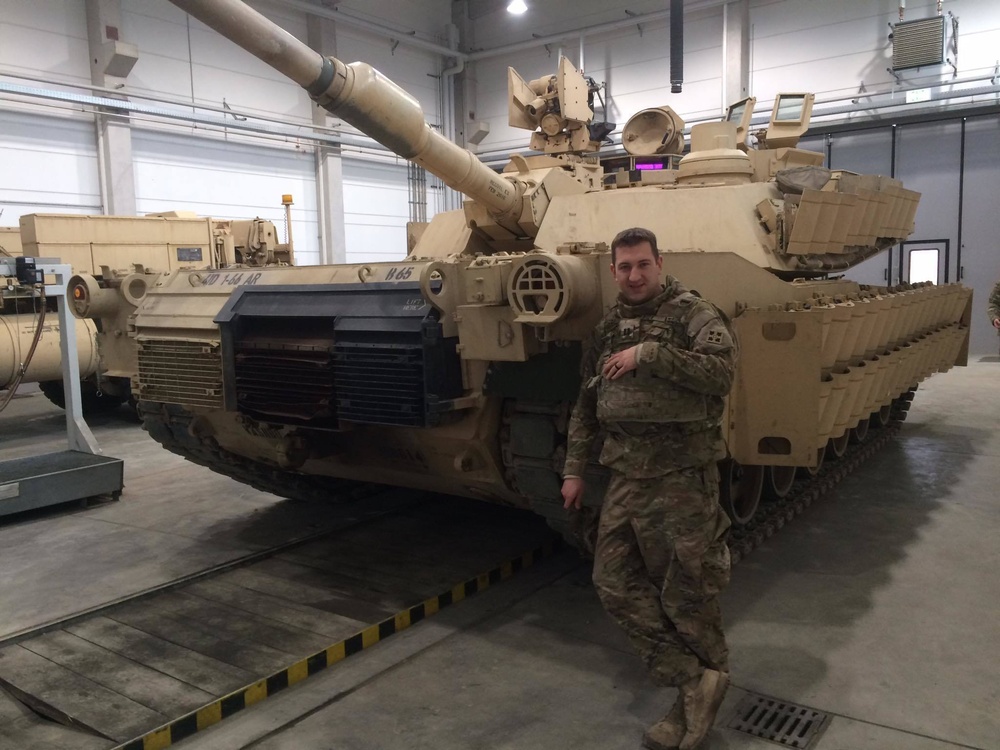 Installing Advanced Reactive Armor Plates on the Massive M1 Abrams Tank 