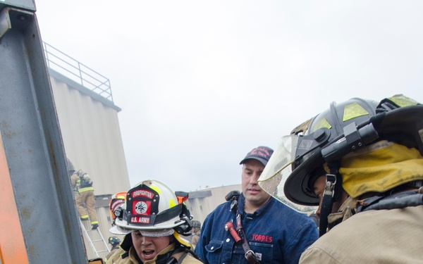 Light and Fight: Post hosts regional fire training exercise