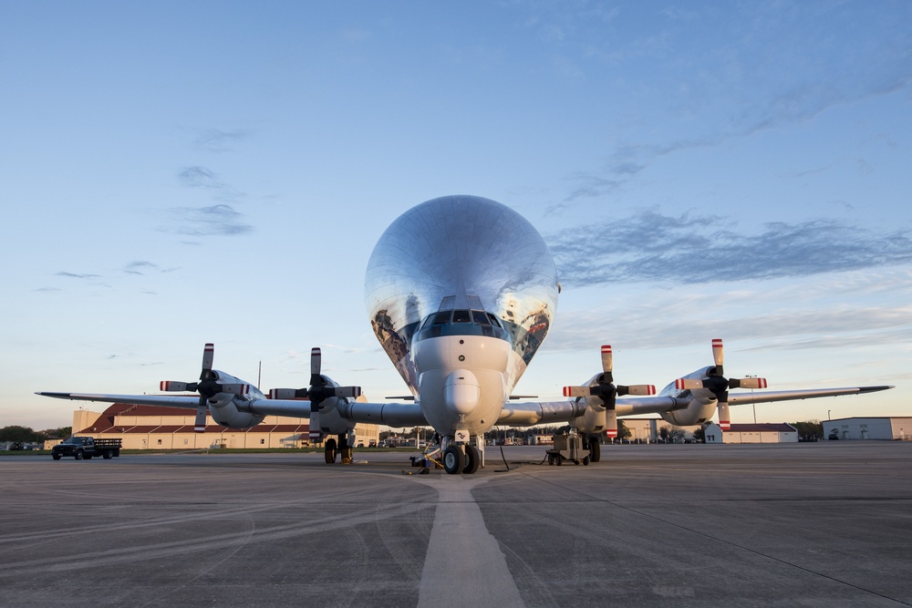 NASA Super Guppy arrives at JBSA-Randolph