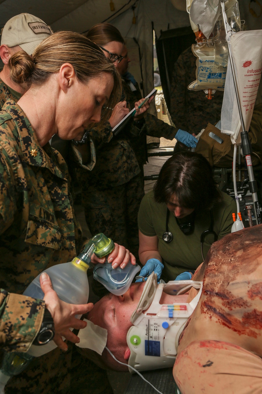 2nd Medical Battalion conducts Naval Medical Augmentation Program Training