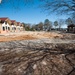 Ongoing construction Bldg 22, playgrounds for Child Development Center