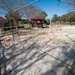 Ongoing construction Bldg 22, playgrounds for Child Development Center