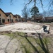 Ongoing construction Bldg 22, playgrounds for Child Development Center