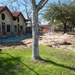 Ongoing construction Bldg 22, playgrounds for Child Development Center