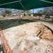 Ongoing construction Bldg 22, playgrounds for Child Development Center