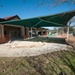 Ongoing construction Bldg 22, playgrounds for Child Development Center