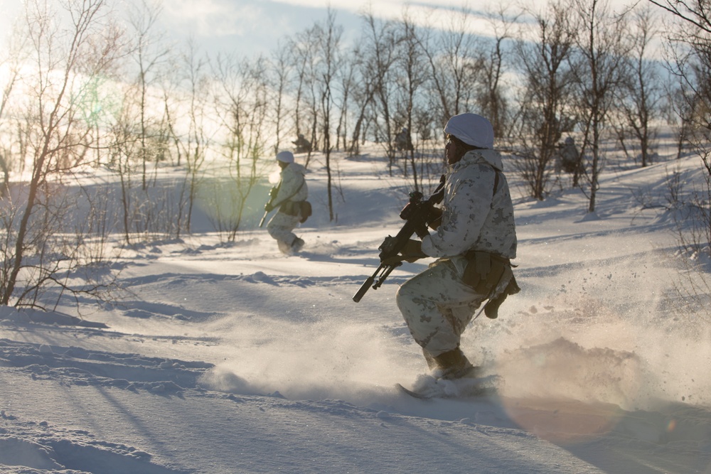 Marine Rotational Force Europe (MRF-E) conduct live fire ranges