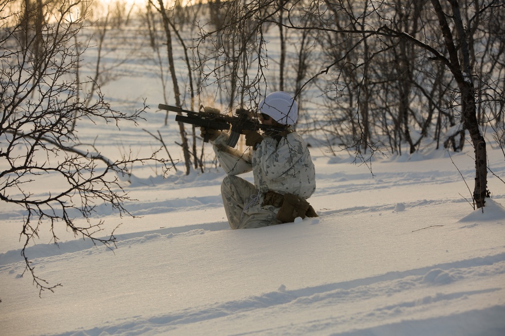 Marine Rotational Force Europe (MRF-E) conduct live fire ranges