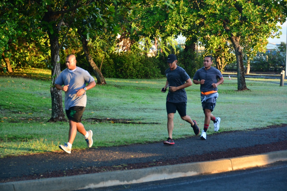 18th MEDCOM (DS) Conducts off-site PT on Joint Base Pearl Harbor - Hickam