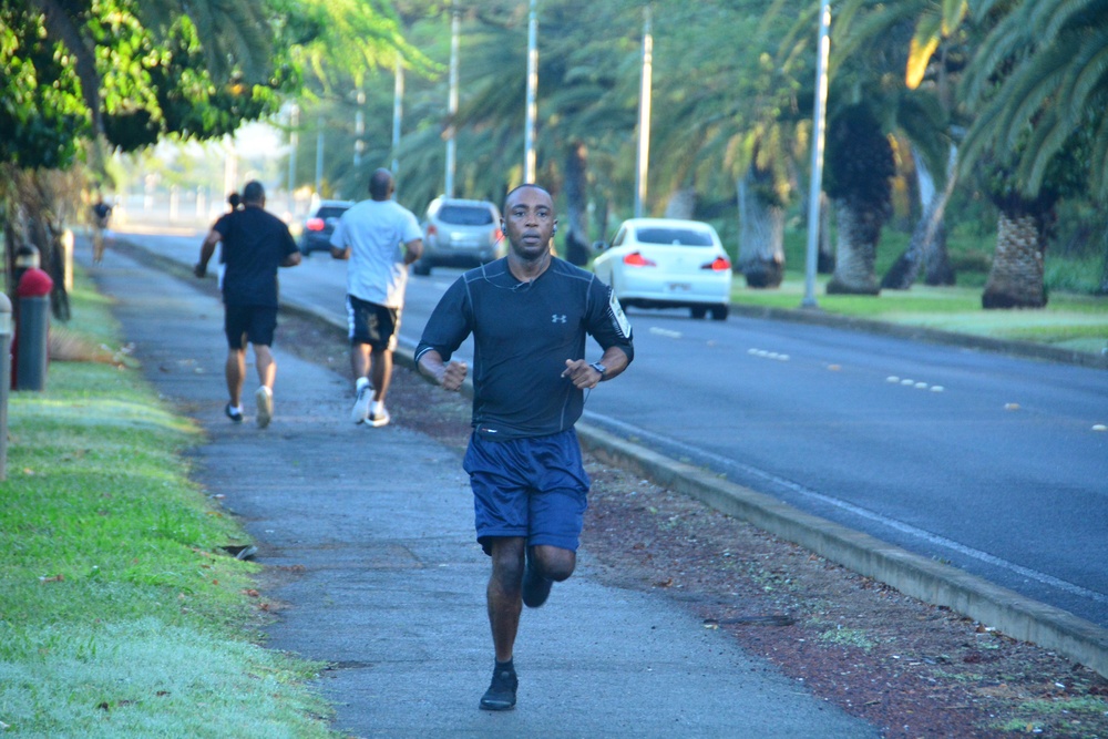 18th MEDCOM (DS) Conducts off-site PT on Joint Base Pearl Harbor - Hickam