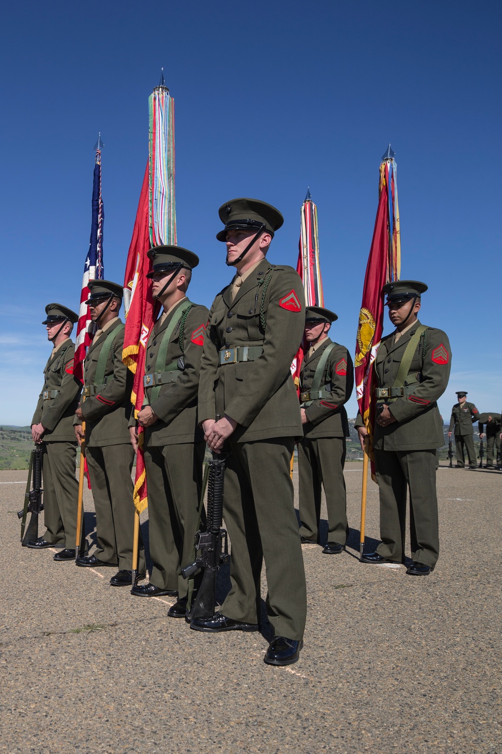 Change of Command Ceremony for 5th Marine Regiment