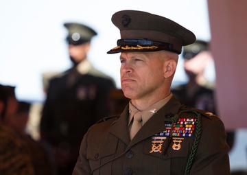Change of Command Ceremony for 5th Marine Regiment
