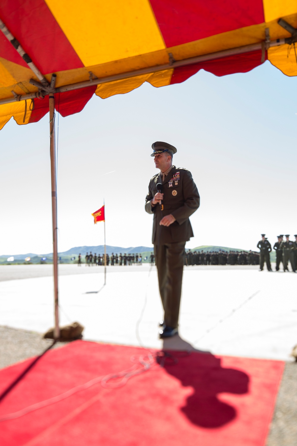 Change of Command Ceremony for 5th Marine Regiment