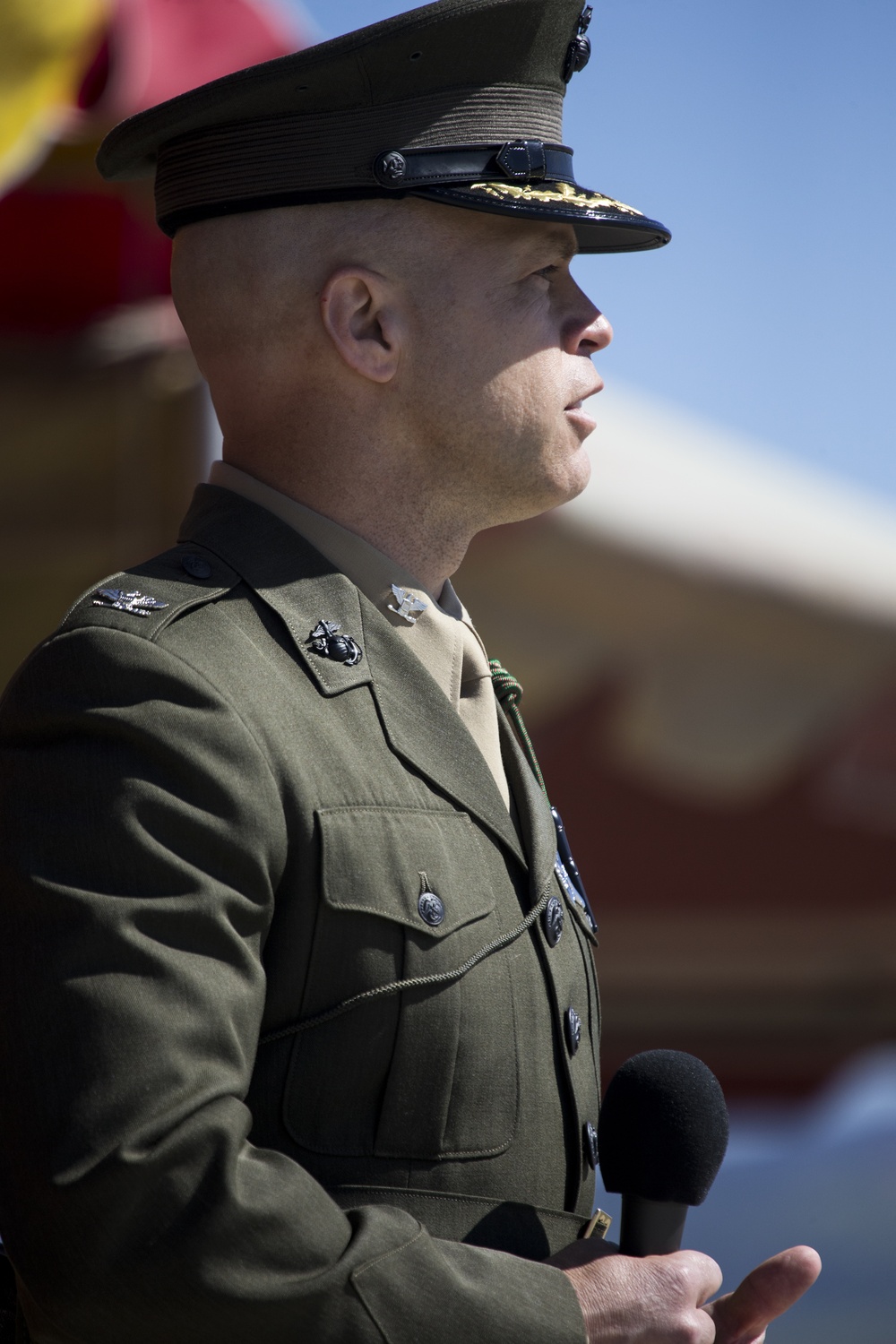 Change of Command Ceremony for 5th Marine Regiment