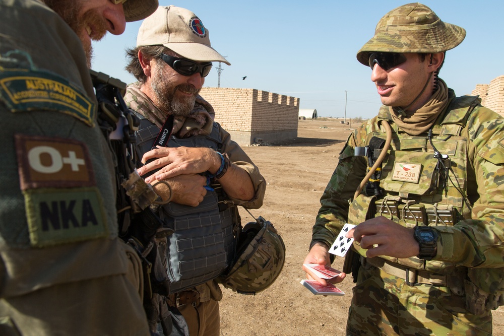 Australian media visit