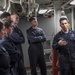 USS Wayne E. Meyer Conducts a Training Tour of Engine Rooms