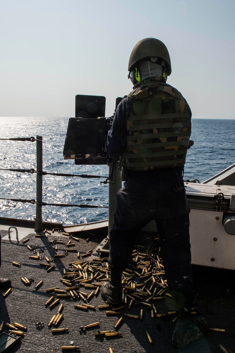 USS Green Bay conducts DATF gunnery exercise