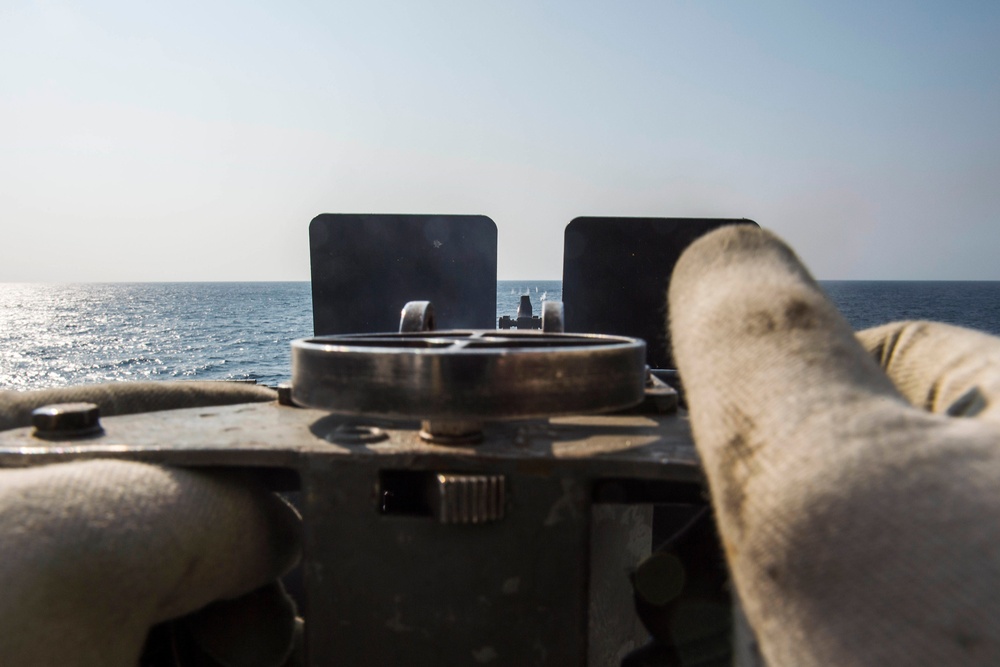 USS Green Bay conducts DATF gunnery exercise