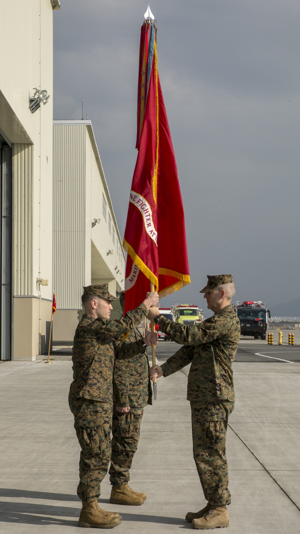 VMFA-121 change of command