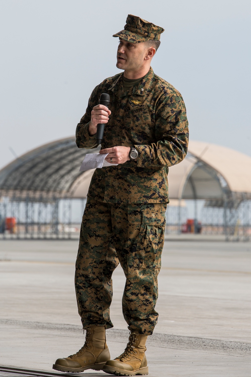 VMFA-121 change of command