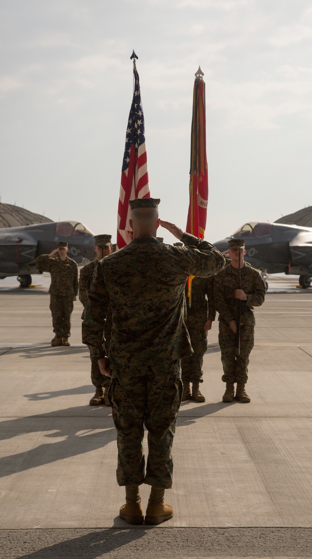 VMFA-121 change of command