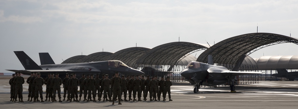 VMFA-121 change of command