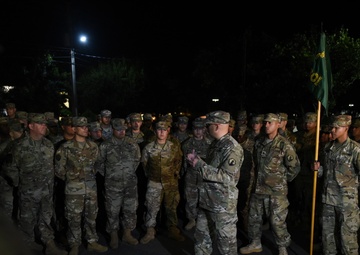 301st Military Police Company Receives Farewell Days after Yellow Ribbon Event