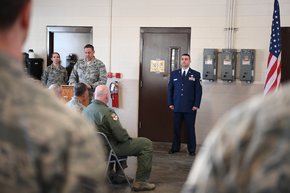 Powell achieves enlisted corps' higest rank of Chief Master Sergeant