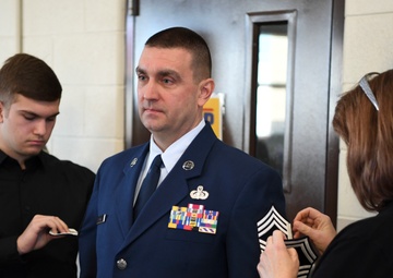 Powell achieves enlisted corps' higest rank of Chief Master Sergeant