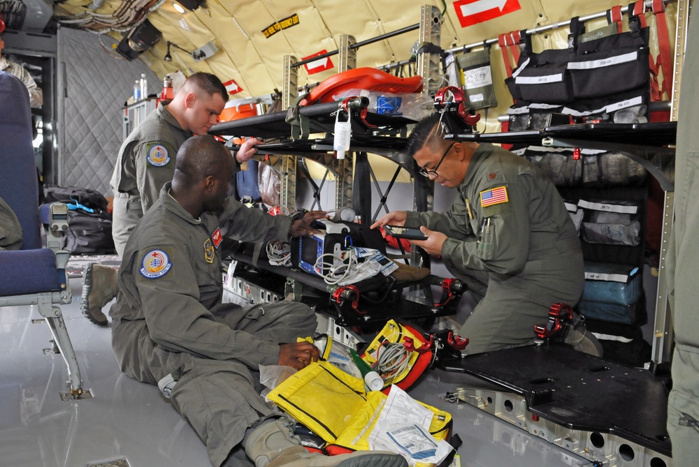 Utah Air Guard conducts crucial aeromedical evacuation mission in Pacific