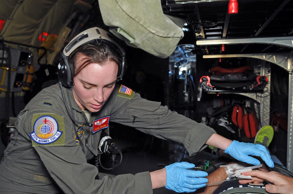 Utah Air Guard conducts crucial aeromedical evacuation mission in Pacific