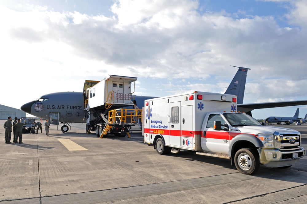 Utah Air Guard conducts crucial aeromedical evacuation mission in Pacific