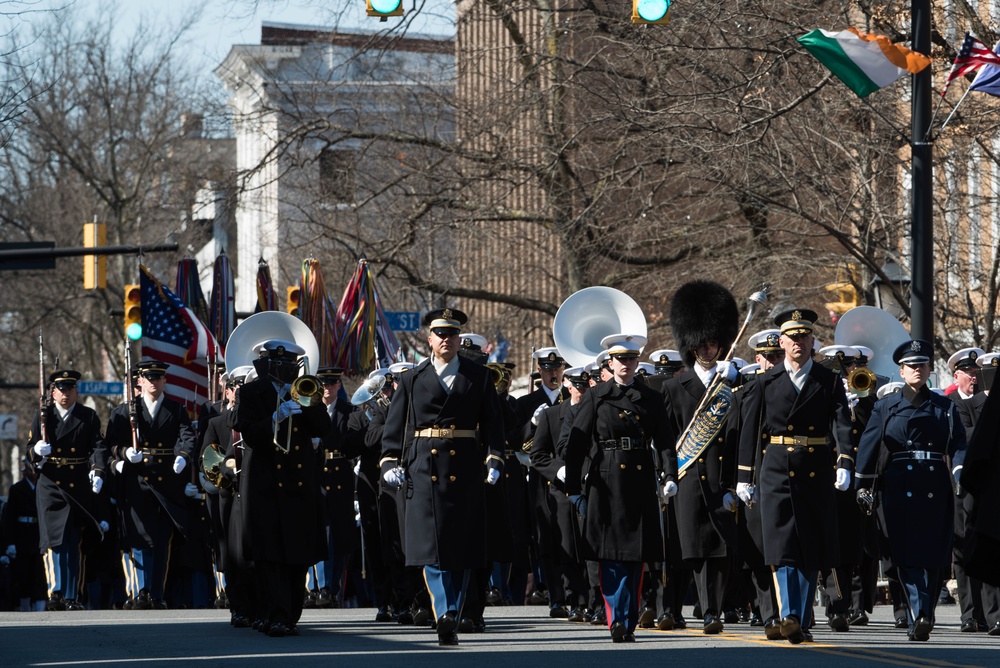 Navy Band in St. Patrick's Day parade