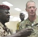Chadian exercise director visits Flintlock 2017 personnel