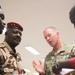 Chadian exercise director visits Flintlock 2017 personnel